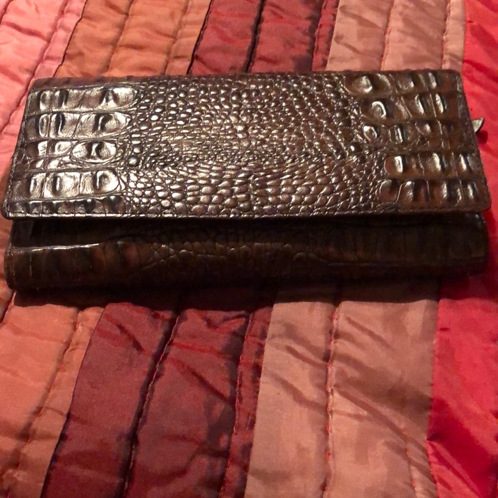 Chocolate Brown Brahmin Wallet